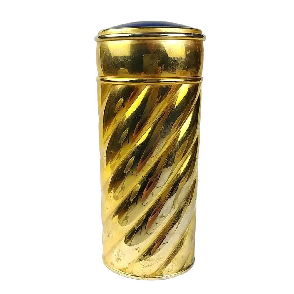 Vintage Boucheron Eau De Parfum Spray Rechargeable Gold Case 5 Inches